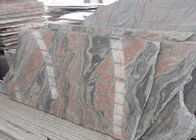 Stein-Granit 12X12 multi Farbdeckt der rote Chinas Nutral, der pflastert, die Kappe mit Ziegeln gegenüberstellend, Platten