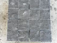 Dunkelgraue Granit-Kopfstein-Straßenbetoniermaschinen, Granit der Dichte-2.8g/Cm3 berechnet Pflasterung