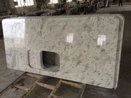 Bad/Küche Andromeda-weißer Granit Countertop 2.67g/cm2 Schüttdichte-