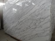 Marmorwände mit hoher Dichte für Duschen/Raum, weißer Marmorplatten-Bodenbelag