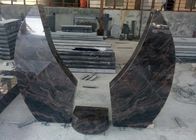 Moderner Entwurfs-Granit-Erinnerungsgrundstein-Sondergröße SGS-/CER-Standard