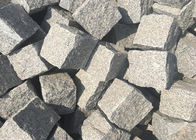 Graues Weiß-Granit-Pflastersteine, kundenspezifischer Oberflächenpatio/Garten-Sprungbrett