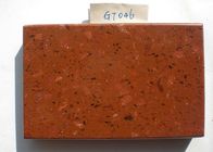 Rote Glasquarz-Stein Countertops 6 Mohs-Härte 36,0 MPa-Biegefestigkeit