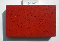 Rote Glasquarz-Stein Countertops 6 Mohs-Härte 36,0 MPa-Biegefestigkeit