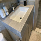 Natürliche Quarzstein Marmor-Badezimmer Eitelkeit übersteigt für die Gastfreundschafts-Umgestaltung