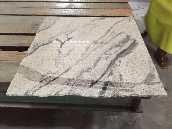 Grau adert hohe Granit-Dichte der Naturstein-Platten-Wand-Fliesen-2,95