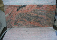 Stein-Granit 12X12 multi Farbdeckt der rote Chinas Nutral, der pflastert, die Kappe mit Ziegeln gegenüberstellend, Platten