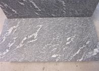 Schnee-adert graue Granit-Stein-Fliesen mit Weiß 2.8kg-/m-³dichte