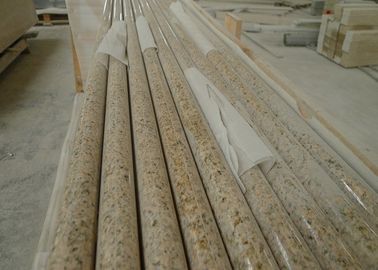 Gelber Granit-Stein deckt 2700kg-/m-³granit-Dichte 20/starke 30mm mit Ziegeln