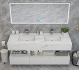 Bianco Carrara Engineering Stone Bathroom-Eitelkeit Countertops