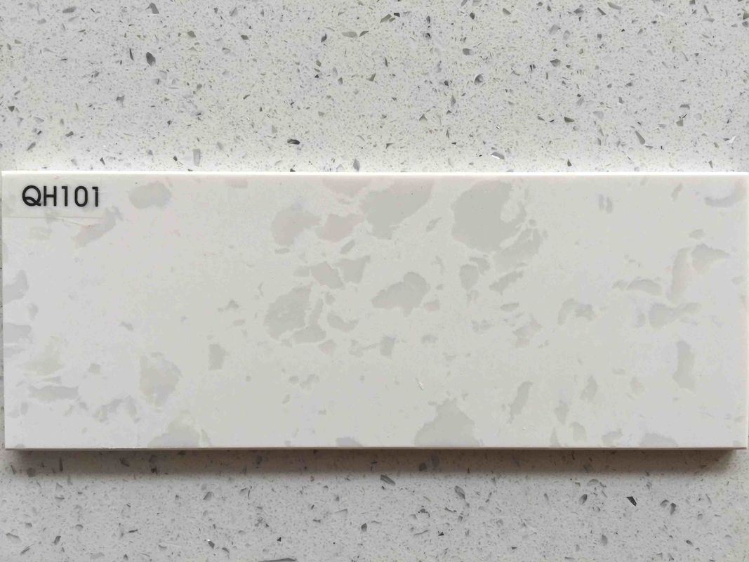 Künstliche Eitelkeits-Spitzen-Quarz-Stein-Platten-Farbe optionale 3200 * 1600mm Größe