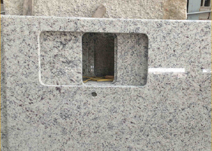 Wirklicher fester Granit Worktops Giallo Sf für Küchen-/Badezimmer-Weiß-Farbe