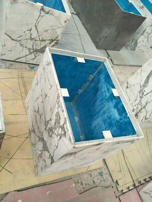 SGS, der glattes Matt Quartz Lightweight Stone Panels poliert