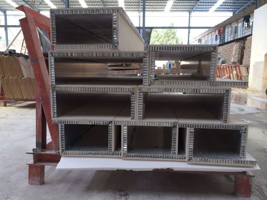 Stoßsicherer leichter Stein-täfelt Aluminiumbienenwaben-Zusammensetzung 10mm